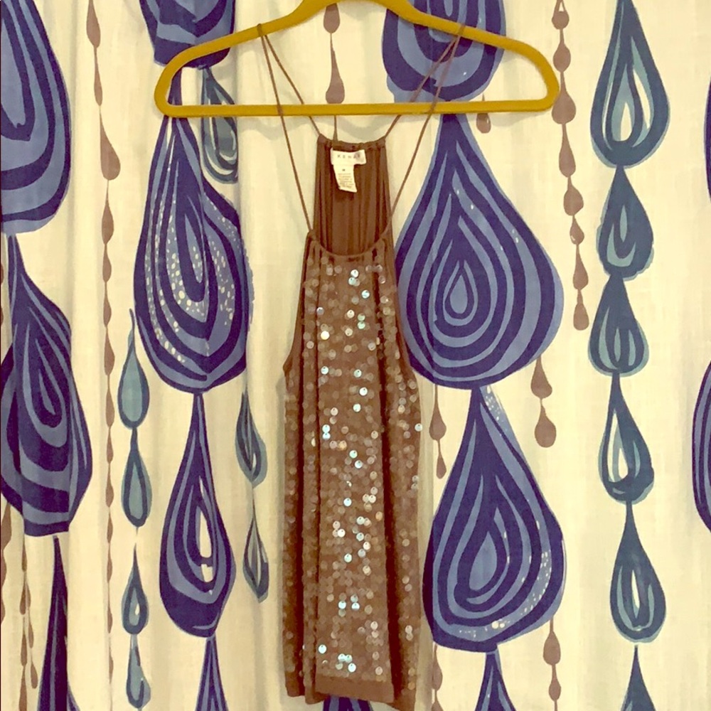 Kenar Sequined Tank Top